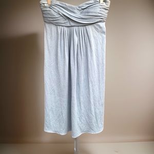 BANANA REPUBLIC WOMENS STRAPLESS BLUE MINI DRESS SIZE SMALL